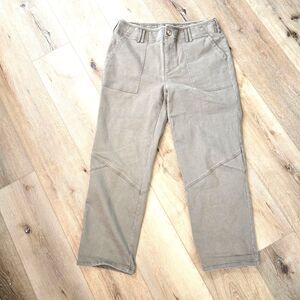 Skies Are Blue Straight Khaki Chinos Pants Womens XL Cargo Granola Goblincore